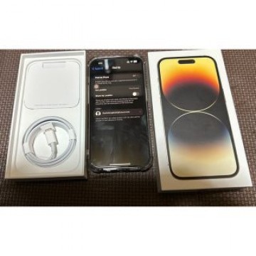 iPhone 14 Pro 128GB ゴールド SIMフリー