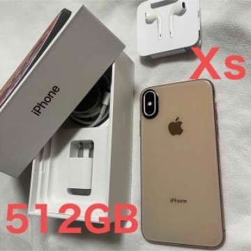 iPhone Xs Gold 512GB SIMフリー