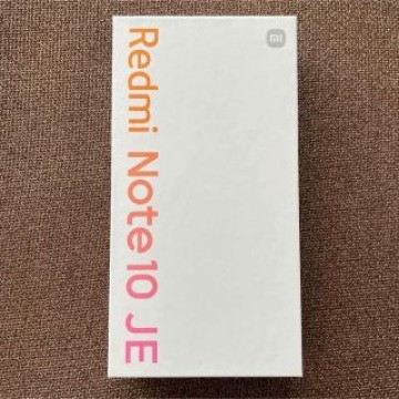 新品 Redmi Note 10 JE グレー  XIG02 SIMフリー