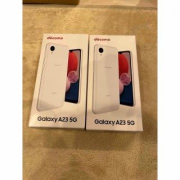 Galaxy A23 5G SC-56C ホワイト　SIMフリー　2台