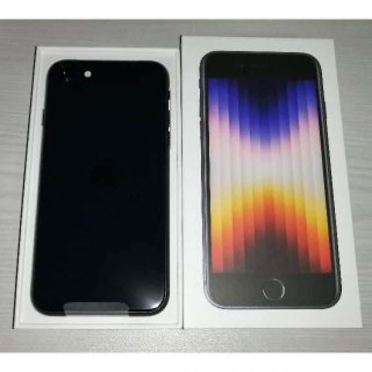 新品未使用 iPhone SE3 第3世代 64GB SIMフリー　ブラック