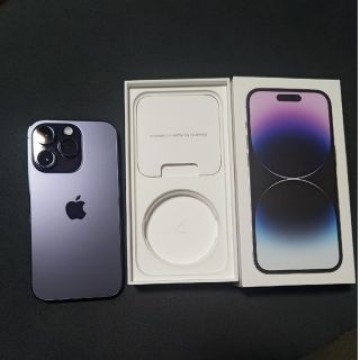 訳あり iPhone14pro 512GB ディープパープル