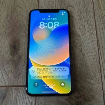 iPhone X Space Gray 256 GB SIMフリー