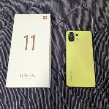 xiaomi  mi 11 lite 5G  CIMフリー  シトラスイエロー