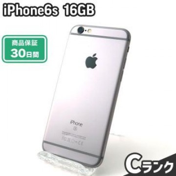 iPhone6s 16GB スペースグレイ SoftBank 中古 Cランク 本体【エコたん】