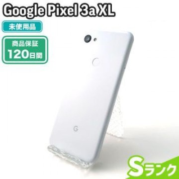 Google Pixel 3a XL クリアリーホワイト SoftBank 未使用 Sランク 本体【エコたん】