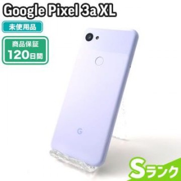 Google Pixel 3a XL パープルイッシュ SoftBank 未使用 Sランク 本体【エコたん】