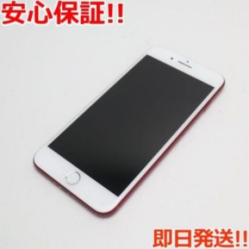 超美品 SIMフリー iPhone7 PLUS 256GB レッド
