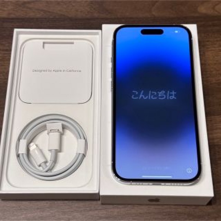 美品　iPhone 14pro 128GB SIMフリー　シルバー