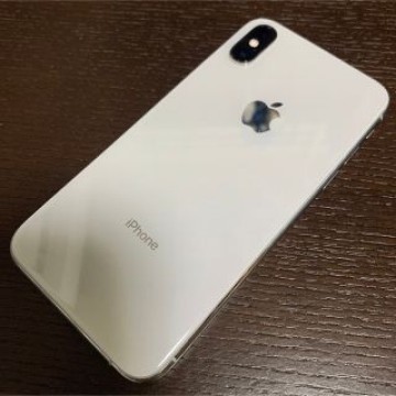 iPhone Xs Silver 256 GB SIMフリー