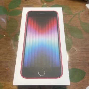 新品未使用 iPhone SE (第3世代)  レッド 128 GB SIMフリ