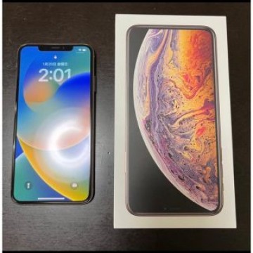 【美品】Simフリー・iPhone xs max