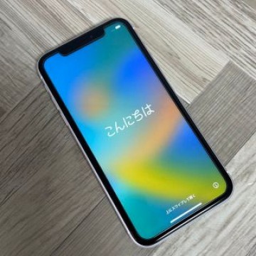iPhone XR 128GB ホワイト SIMフリー 箱あり