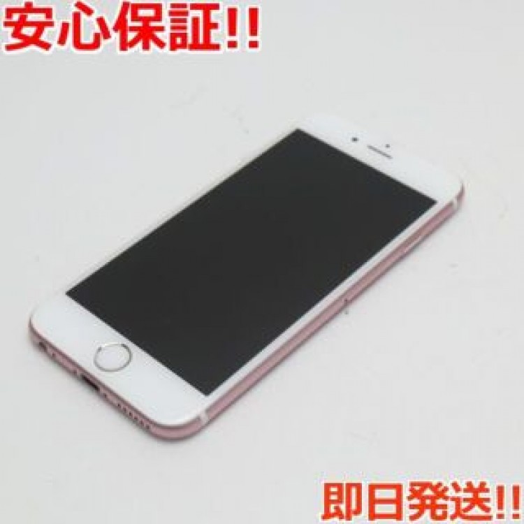 超美品 SIMフリー iPhone6S 64GB ローズゴールド