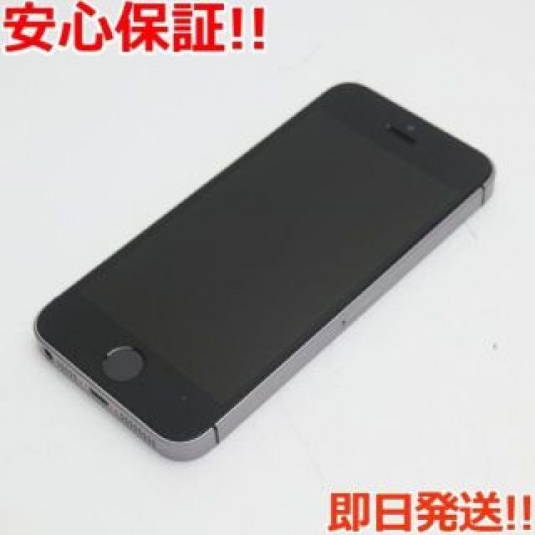 美品 SIMフリー iPhoneSE 16GB スペースグレイ