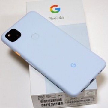 美品 SIMフリー Google Pixel 4a 128GB Bry Blue
