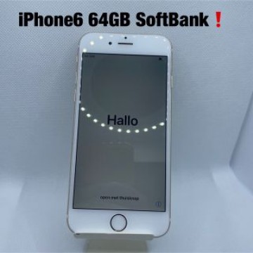 ★美品★iPhone 6 Gold 64 GB Softbank