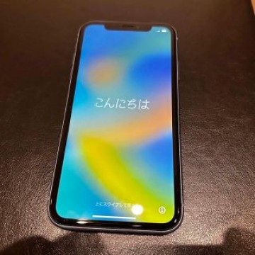 iPhone XR 128GB SIMフリー ブルー 美品