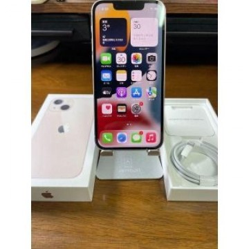 即日 SIMフリー iPhone 13 mini 128G ピンク フィルム付