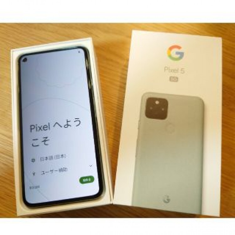 au Google Pixel5 G5NZ6 128GB Sorta Sage