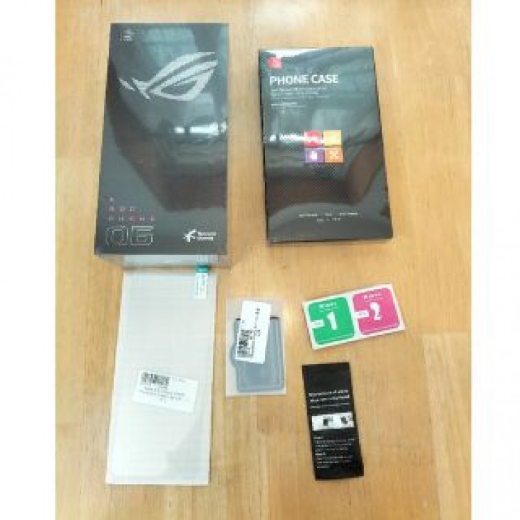 即日配送　ROG PHONE 6 グローバルロム 12G 128G　黒色　セット