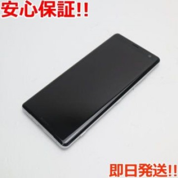 超美品 SO-01L Xperia XZ3 ホワイトシルバー