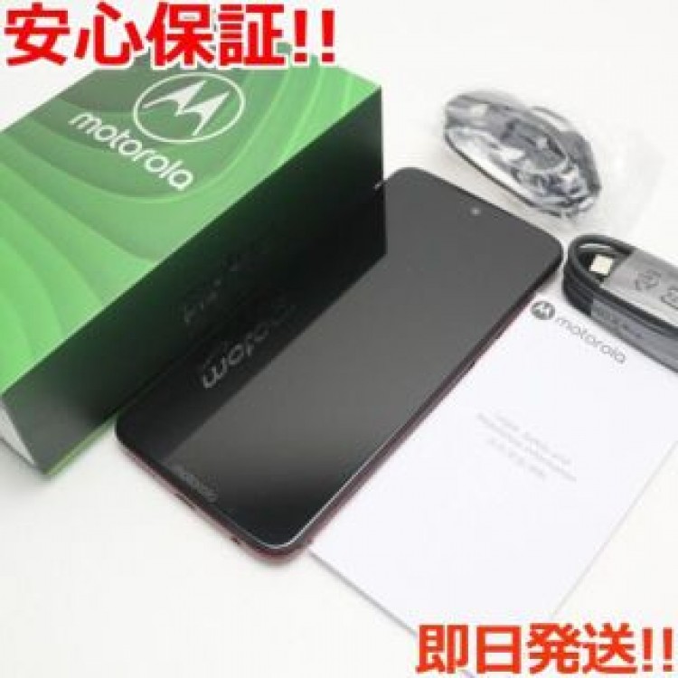 新品同様 Moto G7 plus ビバレッド