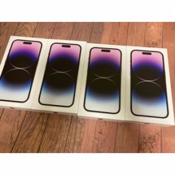 ４台　iPhone 14 pro 128GB deep purple