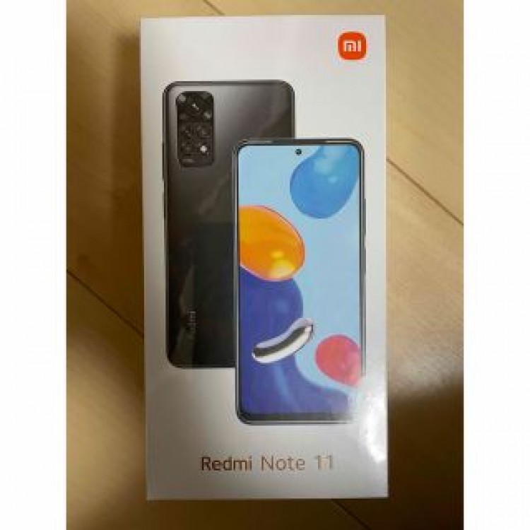 Xiaomi Redmi Note 11　グラファイトグレー