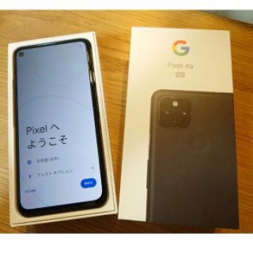 Google Pixel 4a 5G　ブラック　美品