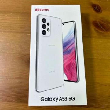 SAMSUNG Galaxy A53 5G SC-53C オーサムホワイト