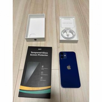 【室内使用美品】iPhone 12 mini ブルー　青64GB SIMフリー