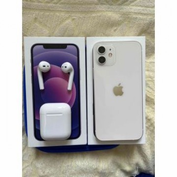 iPhone12 64GB シムフリー　airpods 2世代　セット