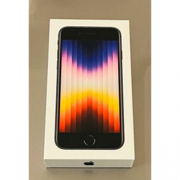 新品、未開封　iPhone SE (第3世代) ミッドナイト64GB おまけ付き