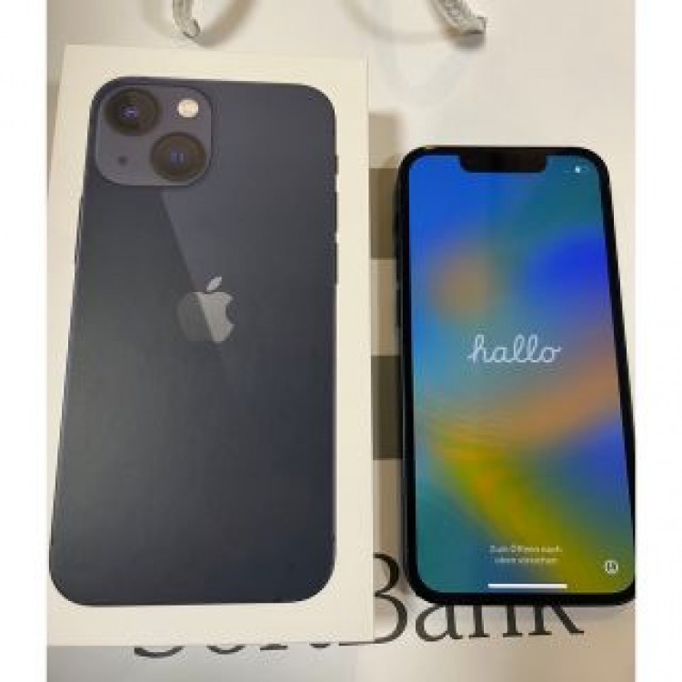 アップル iPhone13 mini 128GB ミッドナイト softbank