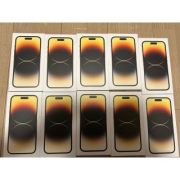 iPhone 14 Pro 256GB gold 新品未開封　10台セット