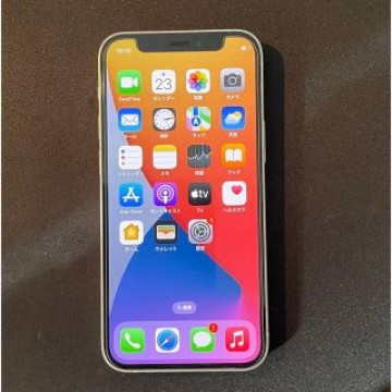 超美品 iPhone 12 mini White 64GB SIMフリー