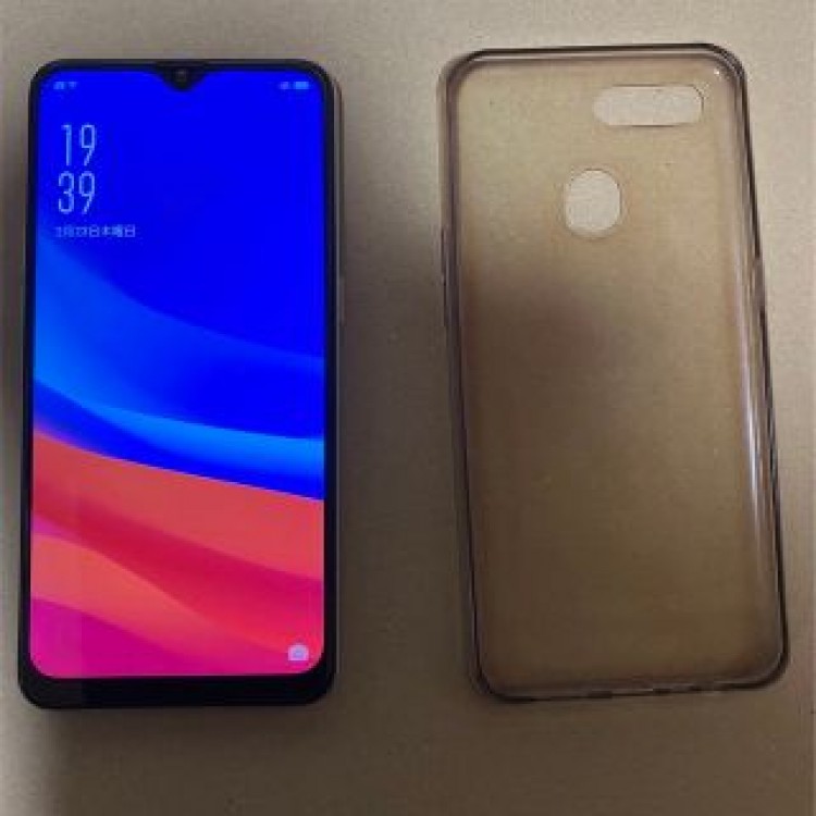 OPPO AX7  64GB 純正保護シール 純正ケースセット