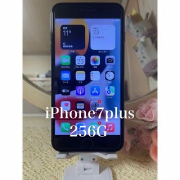 iPhone7plus 256G バッテリー100％ SIMフリー