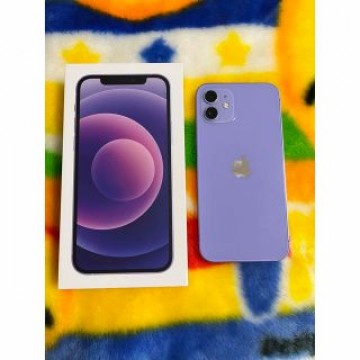 iPhone12  64gb  simフリー　パープル