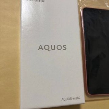 AQUOS wish2 SH51C  コーラル　新品未使用　simフリー