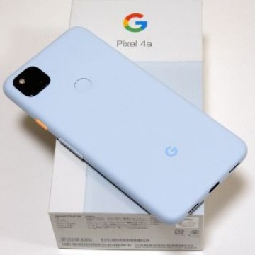 美品 SIMフリー Google Pixel 4a 128GB Brly Blu