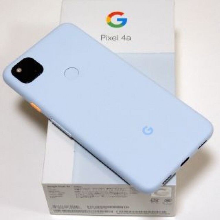 美品 SIMフリー Google Pixel 4a 128GB Brly Blu