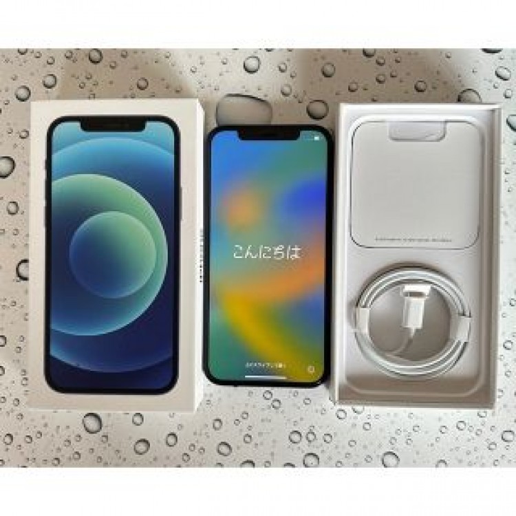 iPhone12 本体 128GB ブルー SIMフリー 美品バッテリー83%