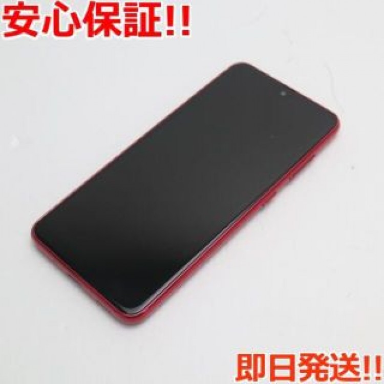 美品 SC-02M レッド スマホ 白ロム