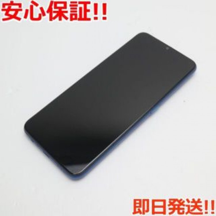 超美品 OPPO A5 2020 ブルー スマホ 白ロム