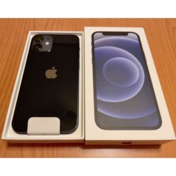 iPhone12 mini 128GB 人気のブラック 新品未使用 SIMフリー
