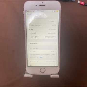 iPhone 6s Rose Gold 16 GB SIMフリー