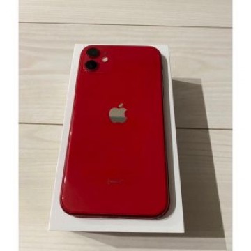 iPhone 11 RED 128 GB Softbank