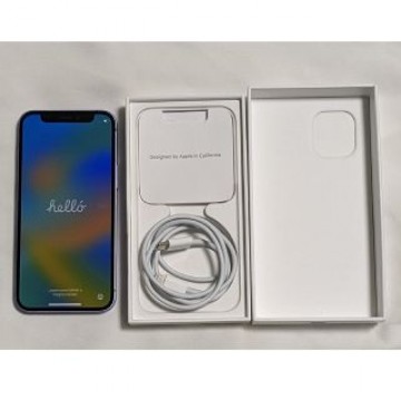 【値下げ2月末】アップル iPhone12 mini 128GB パープル au